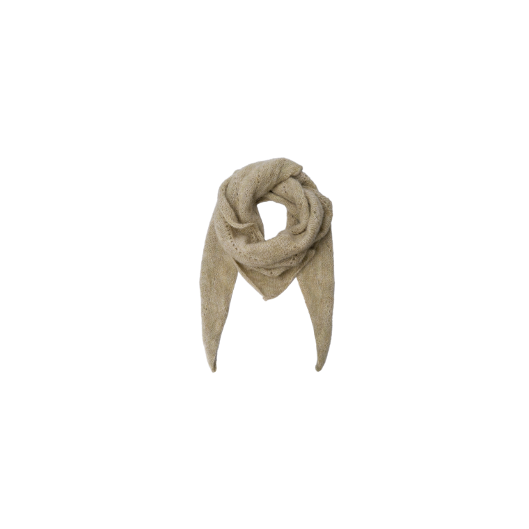 Black Colour - BCDELL knitted mini scarf - Pistachio