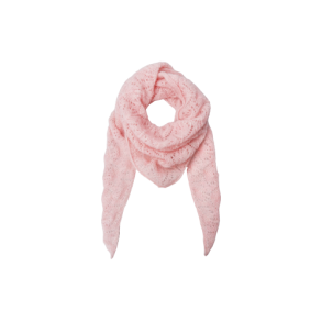 Black Colour - BCDELL needledrop mini scarf - Rose
