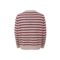 BLACK COLOUR - BCDELL striped knit cardigan - Wine