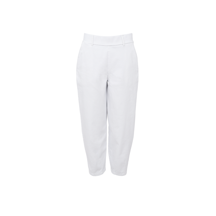 Black Colour - BCDENICE denim barrel pant - White