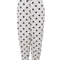 Black Colour - BCELLIE barrel pant - White Dot