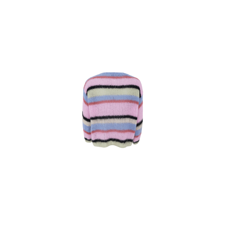 Black Colour - BCFREY striped jumper - Soft Candy