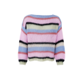 Black Colour - BCFREY striped jumper - Soft Candy