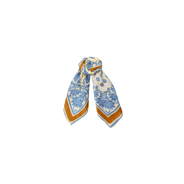 Black Colour - BCHALLY mini scarf	- Lt. Yellow