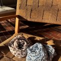 BLACK COLOUR - BCHESTIA scarf