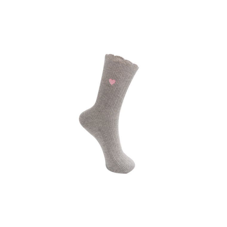BLACK COLOUR - BCIBINA heart sock