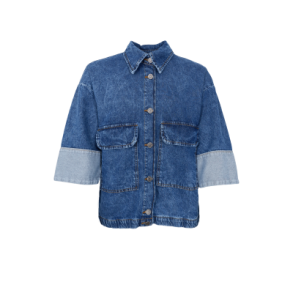 Black Colour - BCIZZY denim jacket - Mid Blue