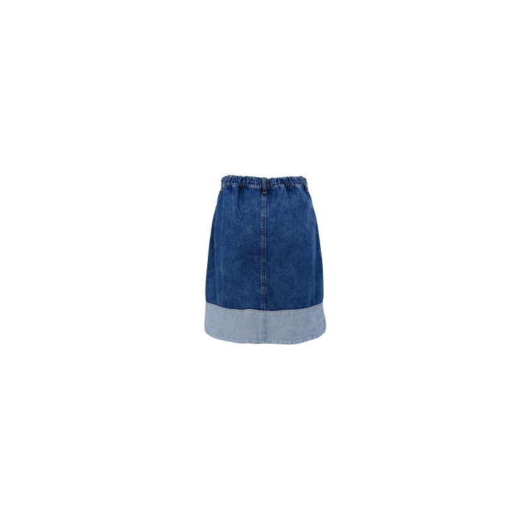 Black Colour - BCIZZY denim skirt - Mid Blue