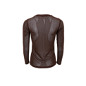 Black Colour - BCJESSIE mesh blouse - Coffee