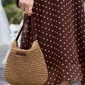 Black Colour - BCJODIE jute bag - Khaki