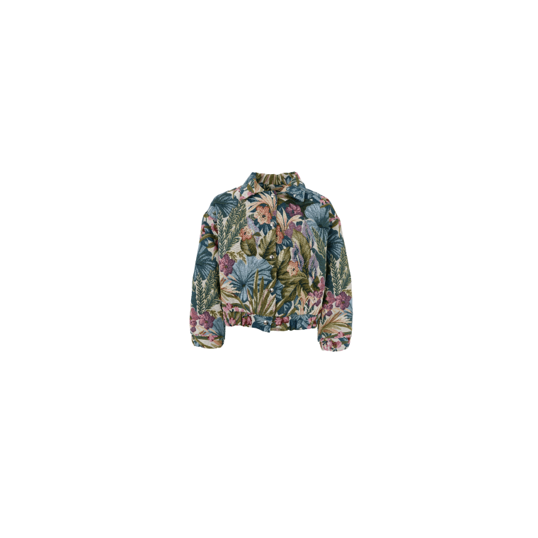 Black Colour - BCJUNGLE bomber jacket - Olive