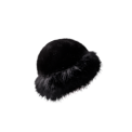 Black Colour - BCKAJSA fluffy hat