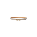 BLACK COLOUR - BCLOTUS belt - Cream
