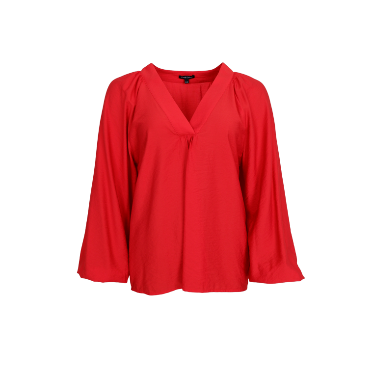 BLACK COLOUR - BCLUISA raglan blouse - Red