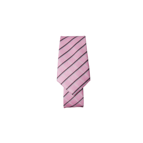 Black Colour - BCLULU tie - Pink Stripe