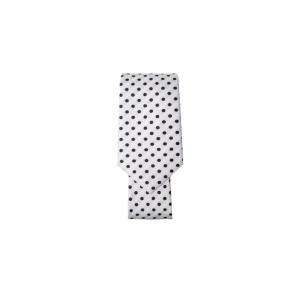 Black Colour - BCLULU tie - White Dot