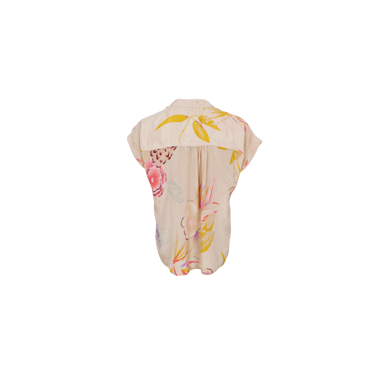 Black Colour - BCLUNA Andrea s/s blouse - Poppy Rose