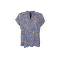 Black Colour - BCLUNA Andrea s/s blouse - Violet Blue