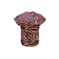 BLACK COLOUR - BCLUNA Andrea s/s top - Royal Berry Mix