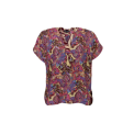 BLACK COLOUR - BCLUNA Andrea s/s top - Royal Berry Mix