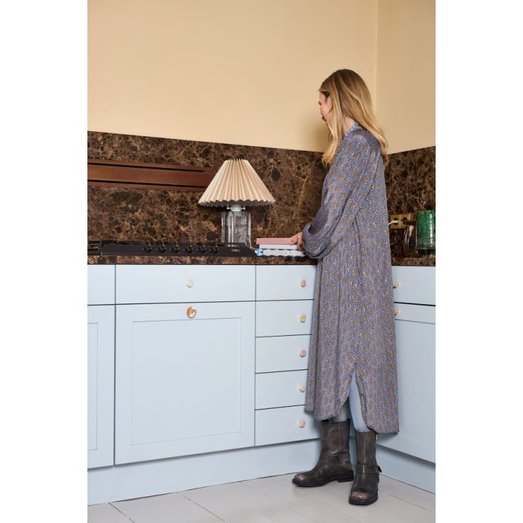 Black Colour - BCLUNA Nelly dress - Blue Mist Multi