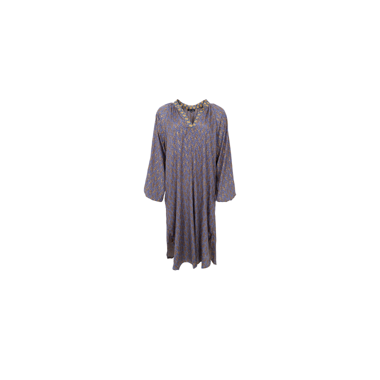 Black Colour - BCLUNA Nelly dress - Blue Mist Multi