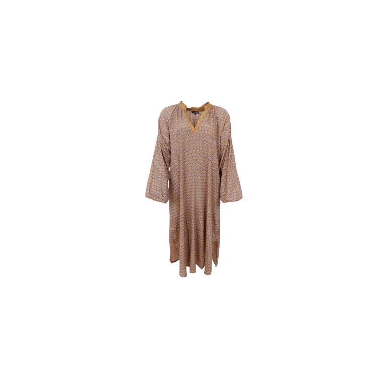 Black Colour - BCLUNA Nelly dress - Indie Powder Multi