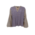 Black Colour - BCLUNA blouse - Blue Multi