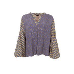 Black Colour - BCLUNA blouse - Blue Multi