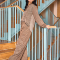 Black Colour - BCLUNA blouse - Nougat Multi