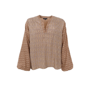 Black Colour - BCLUNA blouse - Nougat Multi