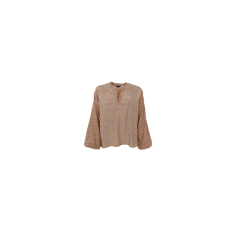 Black Colour - BCLUNA blouse - Nougat Multi