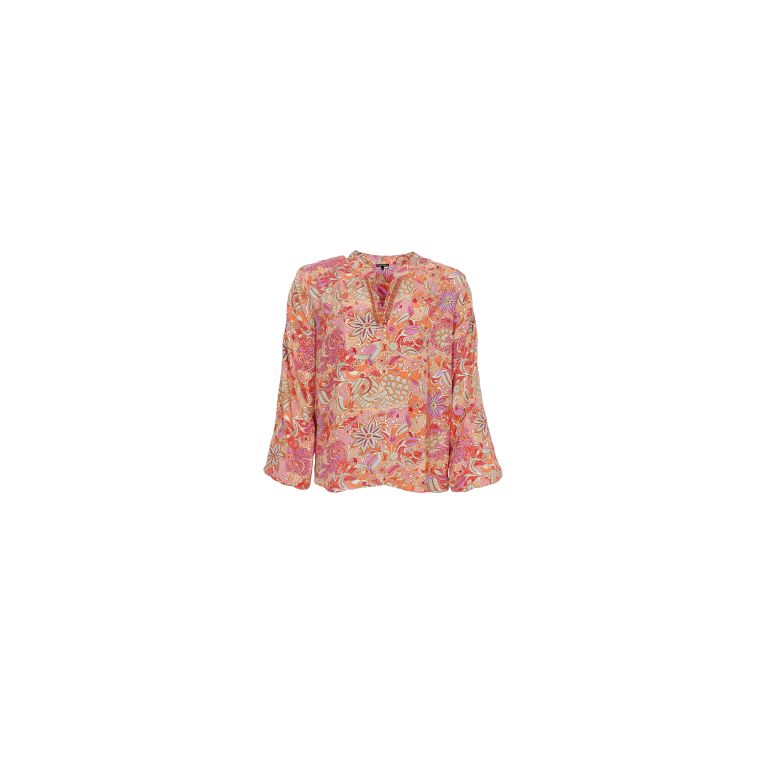 BLACK COLOUR - BCLUNA blouse - Pacifique Orange