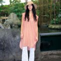 BLACK COLOUR - BCLUNA flare dress - Pink Diamond