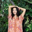 BLACK COLOUR - BCLUNA tunic - Pacifique Orange