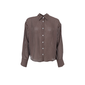 Black Colour - BCMALONE shirt - Coffee