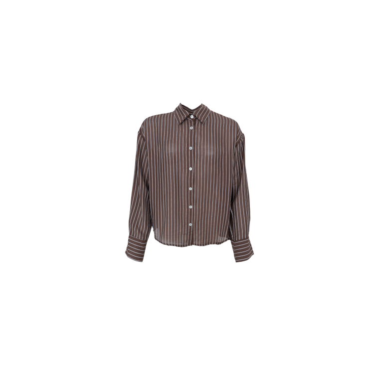 Black Colour - BCMALONE shirt - Coffee