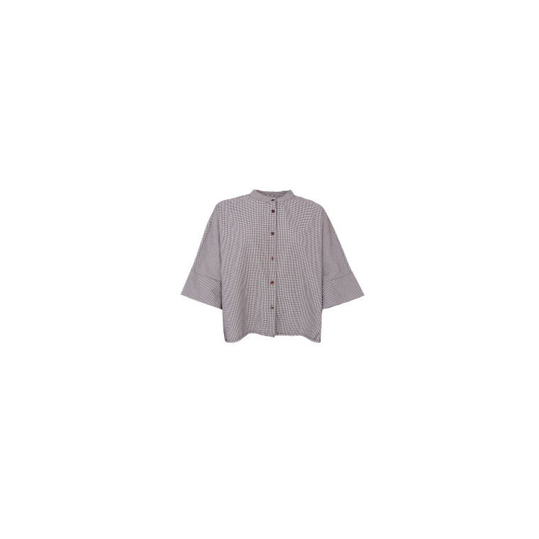 Black Colour - BCMANON loose shirt - Coffee