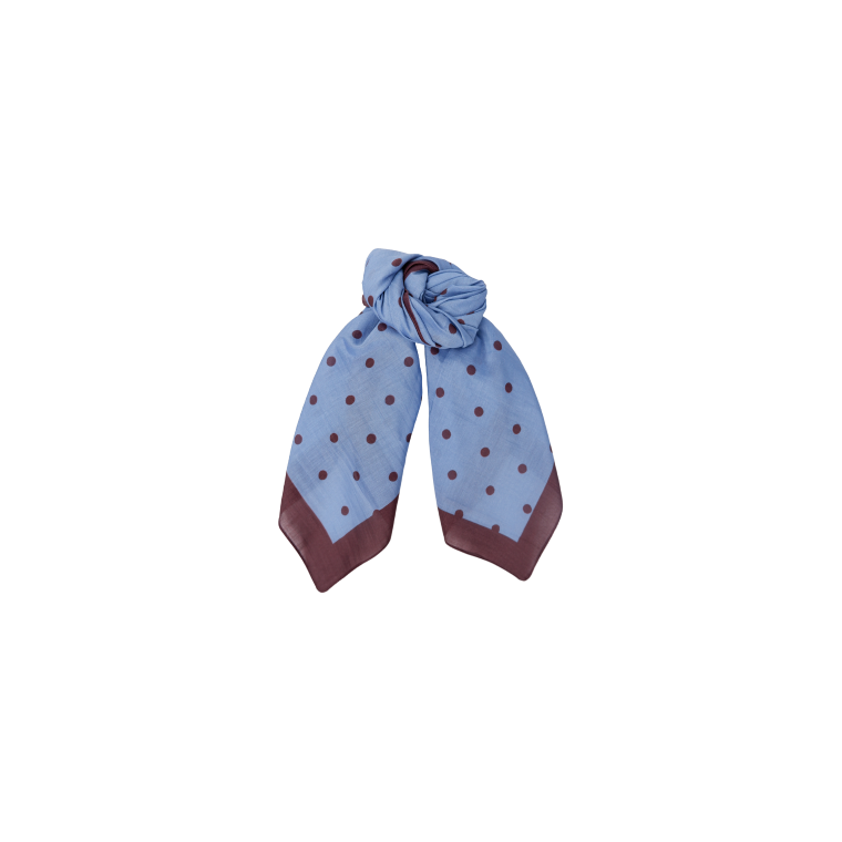 Black Colour - BCMARTINA mini scarf - Lt. Blue