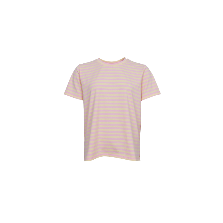 Black Colour - BCMAUDE ss tee - Yellow Rose
