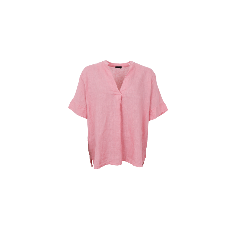 Black Colour - BCMELINA SS linen blouse - Candy Rose
