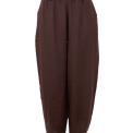 Black Colour - BCMELINA barrel linen pant - Coffee