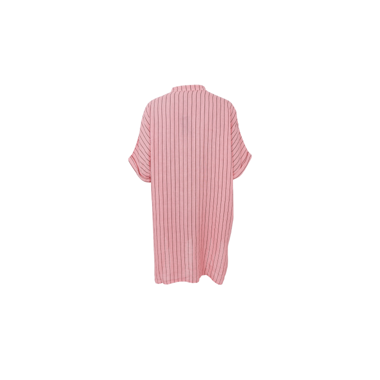  Black Colour - BCMELINA linen tunic - Rose Stripe
