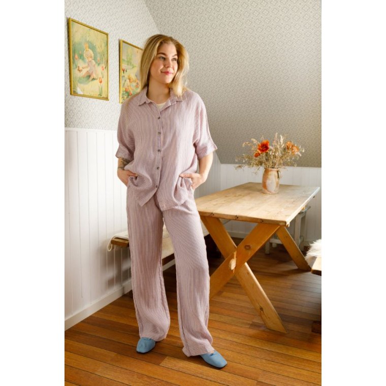 BLACK COLOUR - BCMELINA LINEN WING SHIRT 