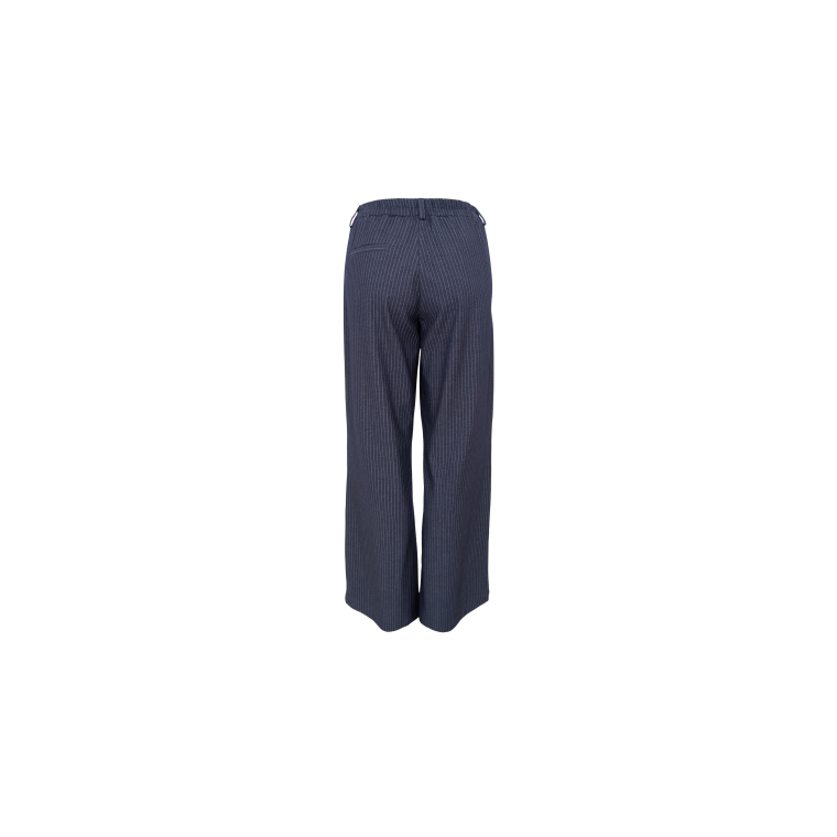 Black Colour - BCMOORE box pant - Navy Stripe