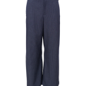Black Colour - BCMOORE box pant - Navy Stripe