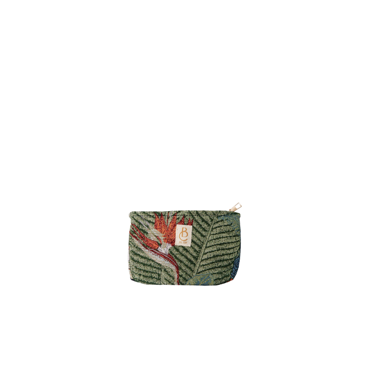 Black Colour - BCNYLA purse - Flower Forest