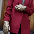 BLACK COLOUR - BCPALOMA quilted mittens - Coffee