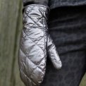 BLACK COLOUR - BCPALOMA quilted mittens - Gun
