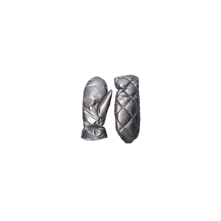BLACK COLOUR - BCPALOMA quilted mittens - Gun